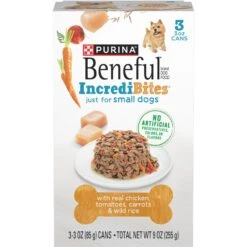 Purina Beneful IncrediBites With Chicken, Tomatoes, Carrots & Wild Rice Canned Dog Food
