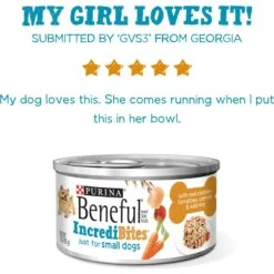 Purina Beneful IncrediBites With Chicken, Tomatoes, Carrots & Wild Rice Canned Dog Food -Pet Wellness 131000 PT7. AC SS1800 V1699391903