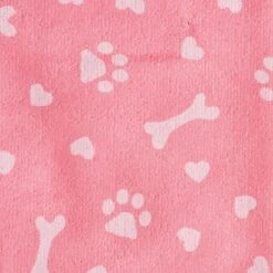Bone Dry Printed Hearts Microfiber Dog Bath Towel -Pet Wellness 131506 PT3. AC SS1800 V1502745073