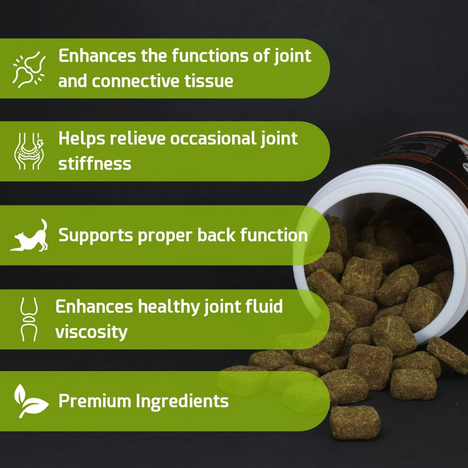 PointPet Glucosamine Chondroitin Hip & Joint Dog Supplement 4 PointPet Glucosamine Chondroitin Hip & Joint Dog Supplement - Image 4