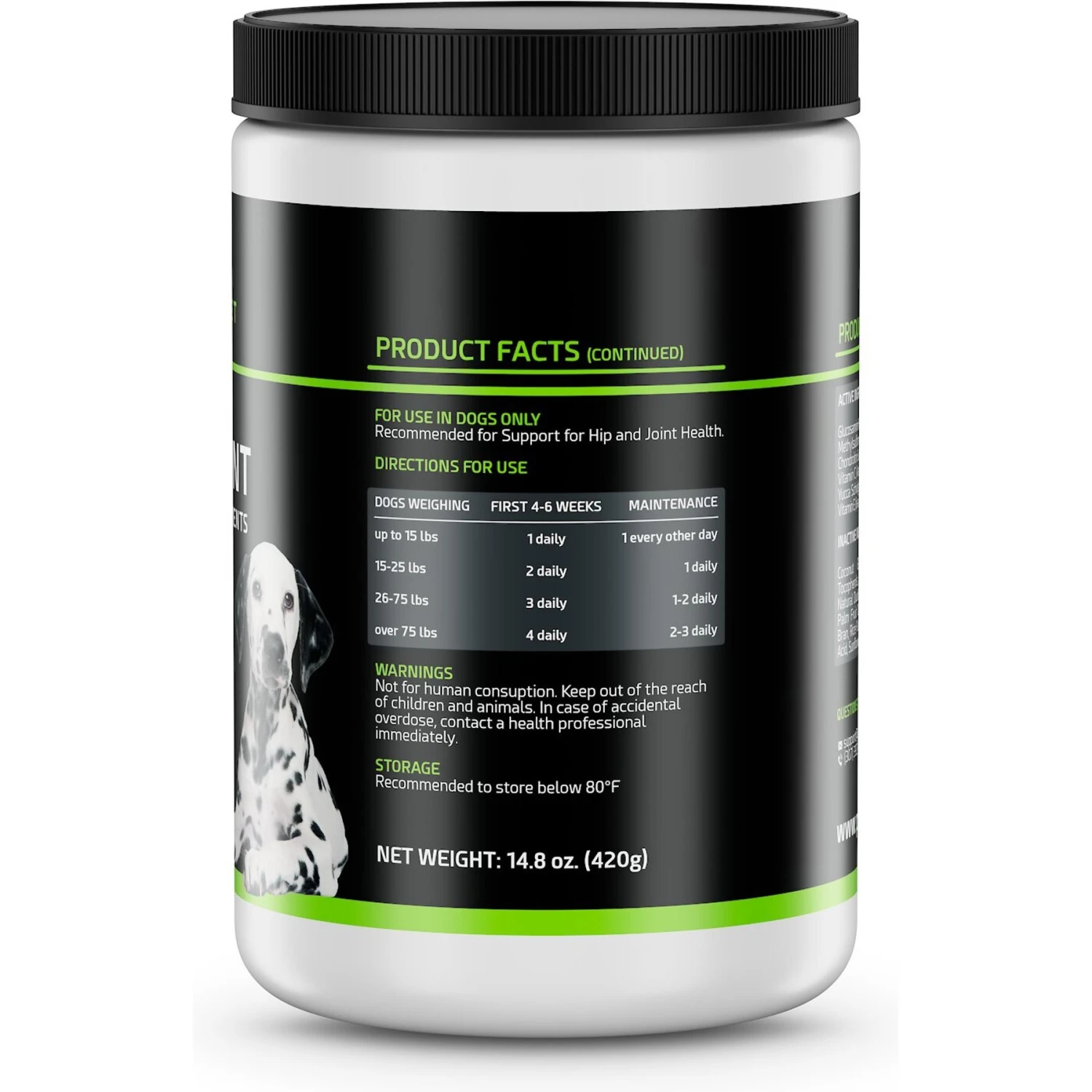 PointPet Glucosamine Chondroitin Hip & Joint Dog Supplement 8 PointPet Glucosamine Chondroitin Hip & Joint Dog Supplement - Image 8