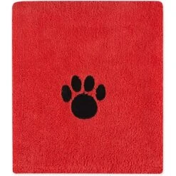 Bone Dry Embroidered Paw Print Microfiber Bath Towel 12 Bone Dry Embroidered Paw Print Microfiber Bath Towel -Pet Wellness 131531 PT7. AC SS1800 V1688158414