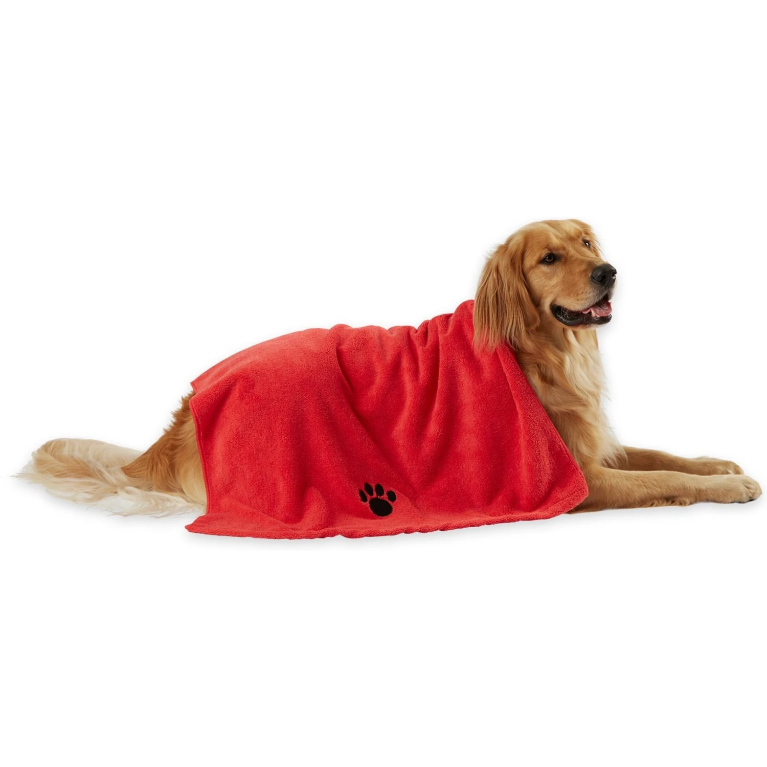 Bone Dry Embroidered Paw Print Microfiber Bath Towel 7 Bone Dry Embroidered Paw Print Microfiber Bath Towel - Image 7