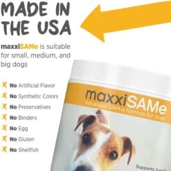 Maxxipaws MaxxiSAMe SAM-e Supplement For Dogs -Pet Wellness 131566 PT6. AC SS1800 V1667333976