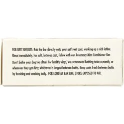 DERMagic Peppermint & Tea Tree Oil Dog Shampoo Bar -Pet Wellness 132123 PT5. AC SS1800 V1543958618