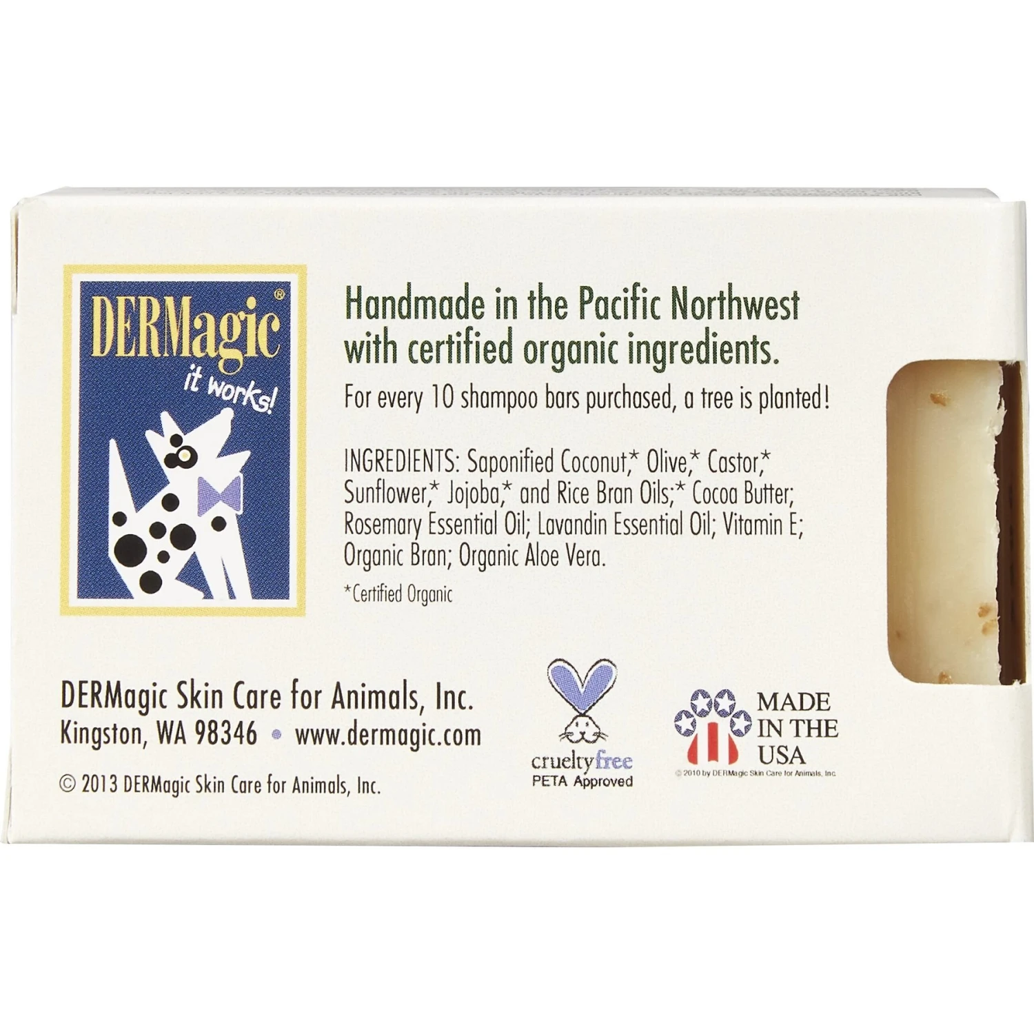DERMagic Rosemary Lavender Dog Shampoo Bar 2 DERMagic Rosemary Lavender Dog Shampoo Bar - Image 2