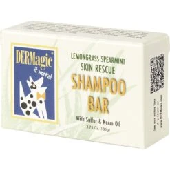 DERMagic Skin Rescue Dog Shampoo Bar -Pet Wellness 132138 PT4. AC SS1800 V1543958705