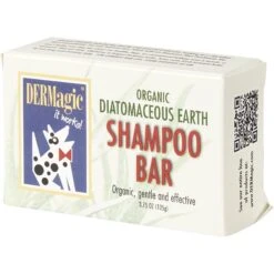 DERMagic Diatomaceous Earth Dog Shampoo Bar -Pet Wellness 132157 PT4. AC SS1800 V1543958818