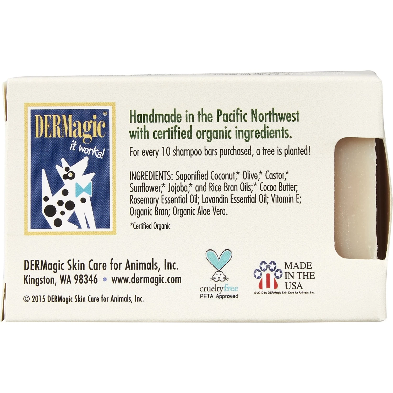 DERMagic Sensitive Skin Dog Shampoo Bar 2 DERMagic Sensitive Skin Dog Shampoo Bar - Image 2