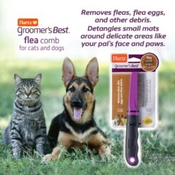 Hartz Groomer's Best Flea Comb For Dogs & Cats -Pet Wellness 132679 PT2. AC SS1800 V1657655413