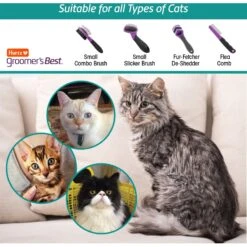 Hartz Groomer's Best Slicker Brush For Dogs & Cats -Pet Wellness 132689 PT4. AC SS1800 V1657655414