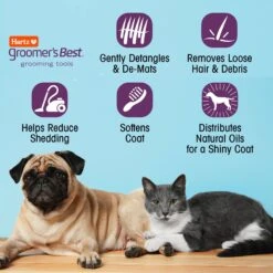 Hartz Groomer's Best Slicker Brush For Dogs & Cats -Pet Wellness 132689 PT7. AC SS1800 V1657655414