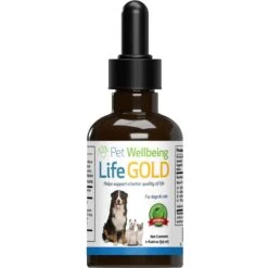 Pet Wellbeing Life GOLD Bacon Flavored Liquid Immune Supplement For Cats & Dogs