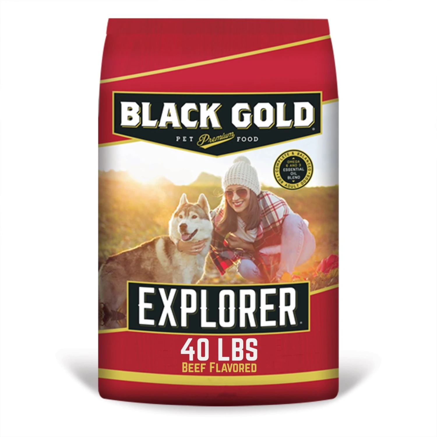 Black Gold Explorer Beef Meal & Barley Formula Dry Dog Food, 40-lb Bag 1 Black Gold Explorer Beef Meal & Barley Formula Dry Dog Food, 40-lb Bag