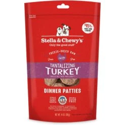 Stella & Chewy's Tantalizing Turkey Dinner Patties Freeze-Dried Raw Dog Food