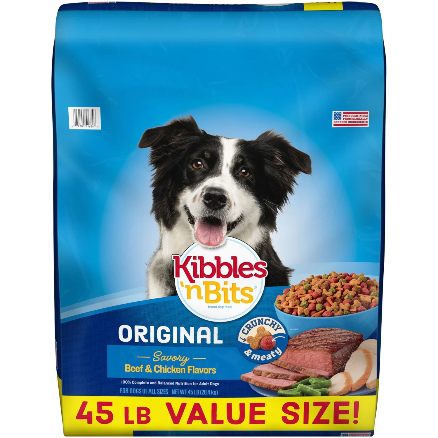 Kibbles 'n Bits Original Savory Beef & Chicken Flavors Dry Dog Food 1 Kibbles 'n Bits Original Savory Beef & Chicken Flavors Dry Dog Food