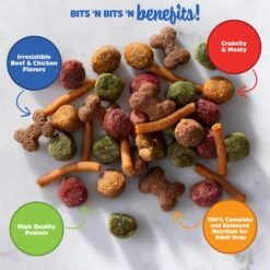 Kibbles 'n Bits Original Savory Beef & Chicken Flavors Dry Dog Food 13 Kibbles 'n Bits Original Savory Beef & Chicken Flavors Dry Dog Food -Pet Wellness 134039 PT4. AC SS1800 V1693492585