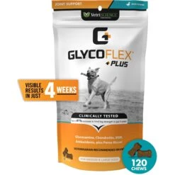VetriScience GlycoFlex Plus Duck Flavored Soft Chews Joint Supplement For Dogs