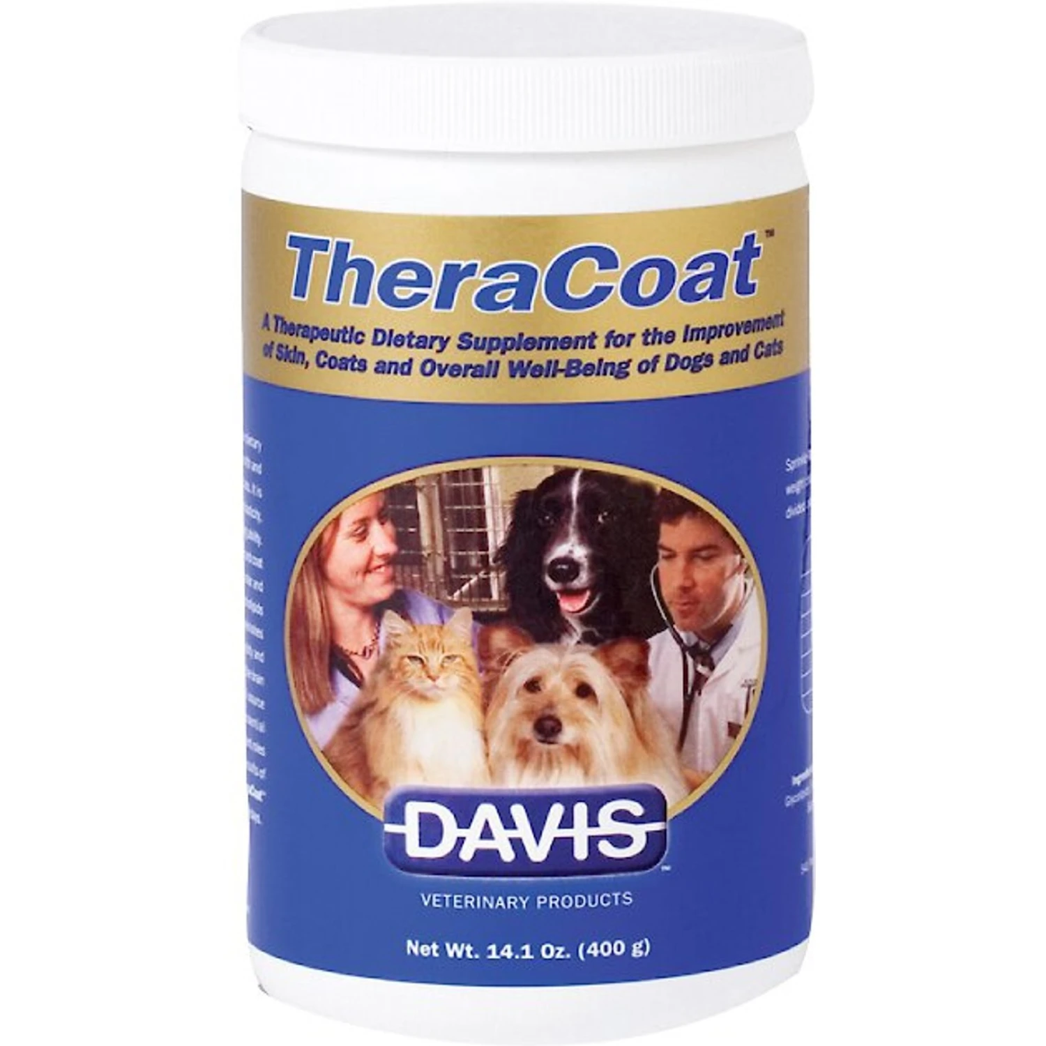 Davis TheraCoat Dog & Cat Supplement 1 Davis TheraCoat Dog & Cat Supplement