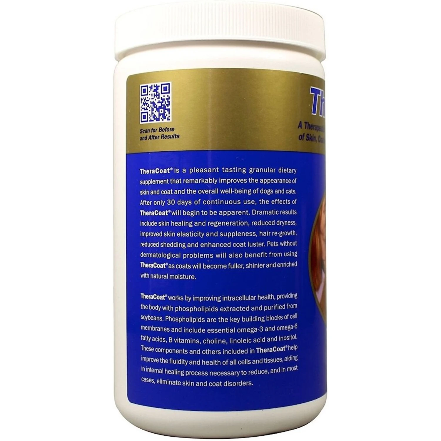 Davis TheraCoat Dog & Cat Supplement 3 Davis TheraCoat Dog & Cat Supplement - Image 3