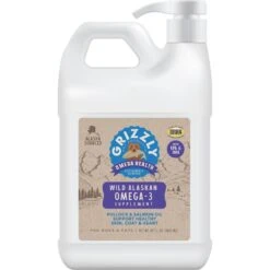 Grizzly Omega Health Omega-3's Dog Supplement