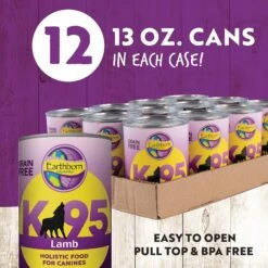 Earthborn Holistic K95 Lamb Recipe Grain-Free Canned Dog Food 10 Earthborn Holistic K95 Lamb Recipe Grain-Free Canned Dog Food -Pet Wellness 135406 PT2. AC SS1800 V1633573320