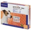 Virbac EFFITIX Flea & Tick Spot Treatment For Dogs, 11-22.9 Lbs