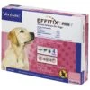 Virbac EFFITIX Flea & Tick Spot Treatment For Dogs, 45-88.9 Lbs