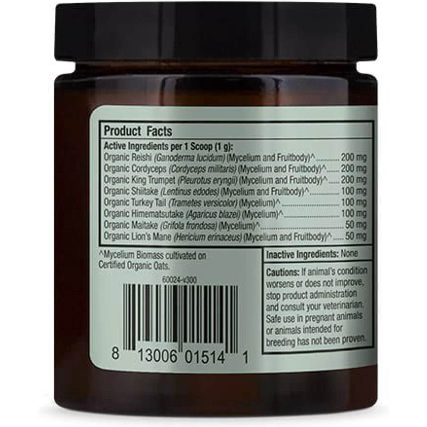 Bark And Whiskers Fermented Mushroom Blend Dog & Cat Supplement 3 Bark And Whiskers Fermented Mushroom Blend Dog & Cat Supplement - Image 3