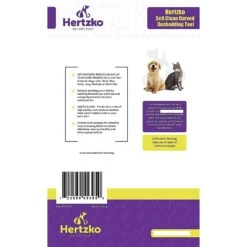 Hertzko Self-Cleaning Dog & Cat Deshedding Tool -Pet Wellness 136270 PT6. AC SS1800 V1503612706