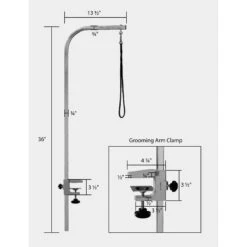 Master Equipment Dog Grooming Arm With Clamp, 36-inch -Pet Wellness 136375 PT2. AC SS1800 V1508857076