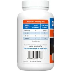 Nutramax Cosequin Maximum Strength Chewable Tablet Joint Health Supplement For Dogs -Pet Wellness 136947 PT2. AC SS1800 V1624308750