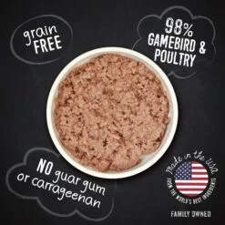 Hound & Gatos 98% Gamebird Poultry Grain-Free Dog Food 12 Hound & Gatos 98% Gamebird Poultry Grain-Free Dog Food -Pet Wellness 138364 PT3. AC SS1800 V1594842059