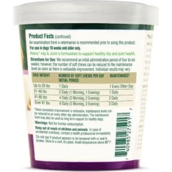 PetNC Natural Care Hip & Joint Soft Chews Joint Supplement For Dogs -Pet Wellness 138387 PT3. AC SS1800 V1616793693