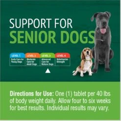 PetNC Natural Care Hip & Joint Daily Health Level 3 Liver Flavor Chewable Tablet Dog Supplement -Pet Wellness 138393 PT4. AC SS1800 V1617063697