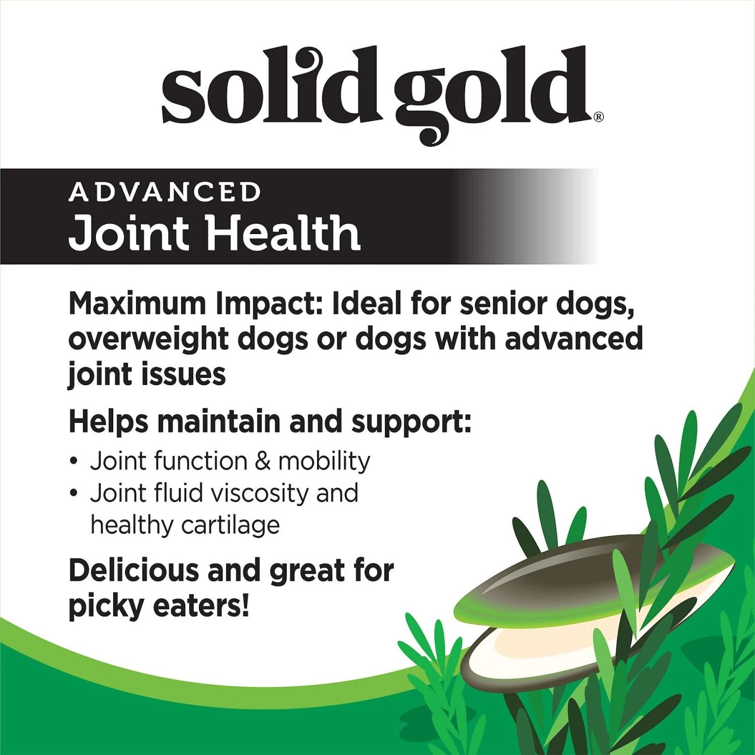 Solid Gold Advanced Joint Health Maximum Impact Soft Chews Grain-Free Supplement For Dogs 4 Solid Gold Advanced Joint Health Maximum Impact Soft Chews Grain-Free Supplement For Dogs - Image 4
