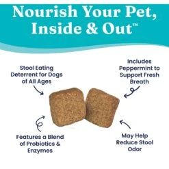 Solid Gold Stop Eating Poop + Breath Aid Soft Chews Grain-Free Supplements For Dogs 7 Solid Gold Stop Eating Poop + Breath Aid Soft Chews Grain-Free Supplements For Dogs -Pet Wellness 139144 PT2. AC SS1800 V1509400943