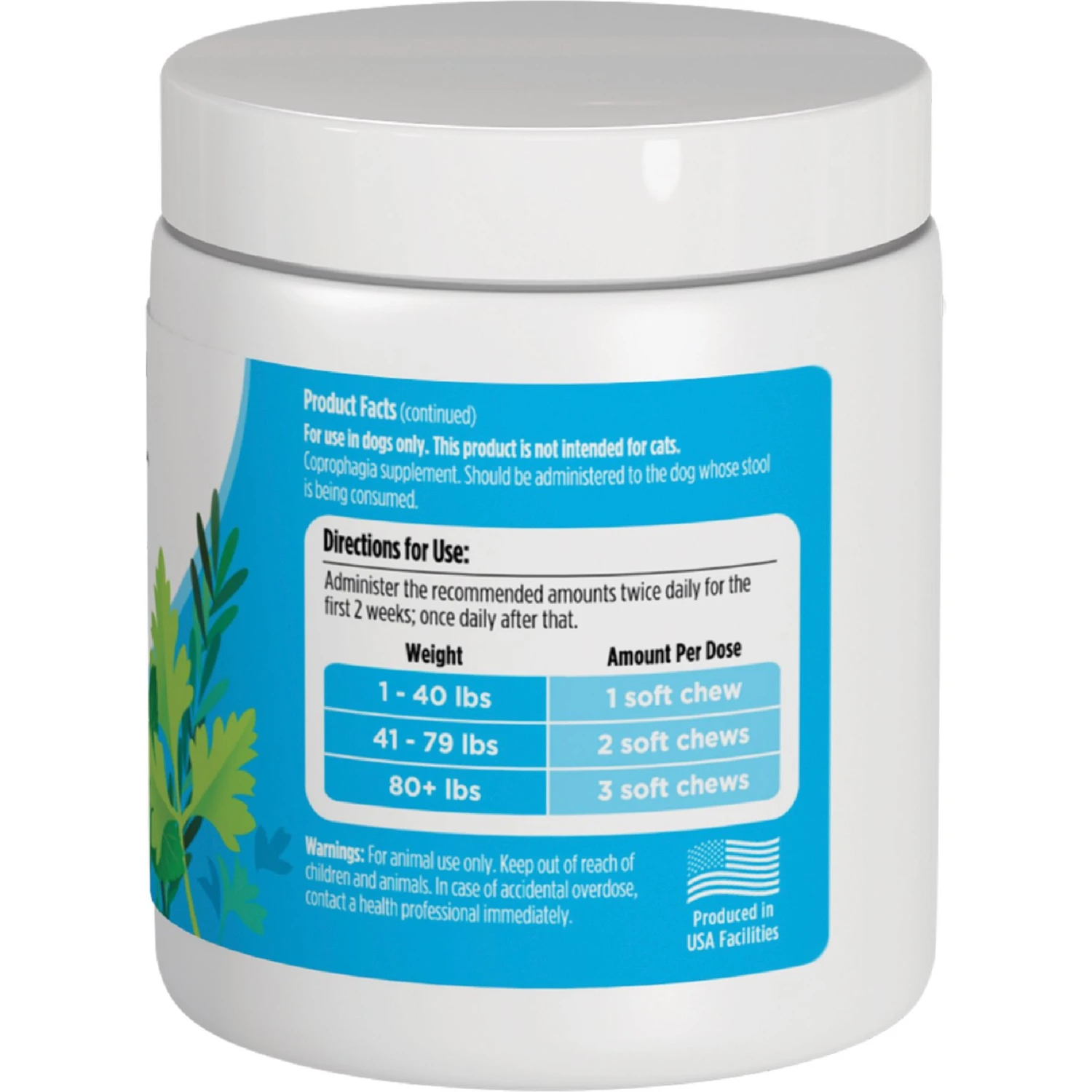 Solid Gold Stop Eating Poop + Breath Aid Soft Chews Grain-Free Supplements For Dogs 5 Solid Gold Stop Eating Poop + Breath Aid Soft Chews Grain-Free Supplements For Dogs - Image 5