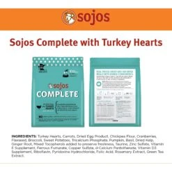 Sojos Complete Turkey Recipe Adult Grain-Free Freeze-Dried Raw Dog Food 14 Sojos Complete Turkey Recipe Adult Grain-Free Freeze-Dried Raw Dog Food -Pet Wellness 139201 PT6. AC SS1800 V1611088768