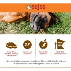 Sojos Complete Beef Recipe Adult Grain-Free Freeze-Dried Raw Dog Food 12 Sojos Complete Beef Recipe Adult Grain-Free Freeze-Dried Raw Dog Food -Pet Wellness 139203 PT4. AC SS1800 V1611088578