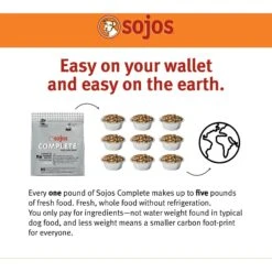 Sojos Complete Turkey & Salmon Recipe Senior Grain-Free Freeze-Dried Raw Dog Food -Pet Wellness 139210 PT3. AC SS1800 V1611088618
