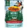 Zuke's Mini Naturals Holiday Trees Turkey & Cranberry Recipe Dog Treats