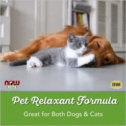NOW Pets Pet Relaxant Dog & Cat Supplement 7 NOW Pets Pet Relaxant Dog & Cat Supplement -Pet Wellness 140260 PT2. AC SS1800 V1622236075