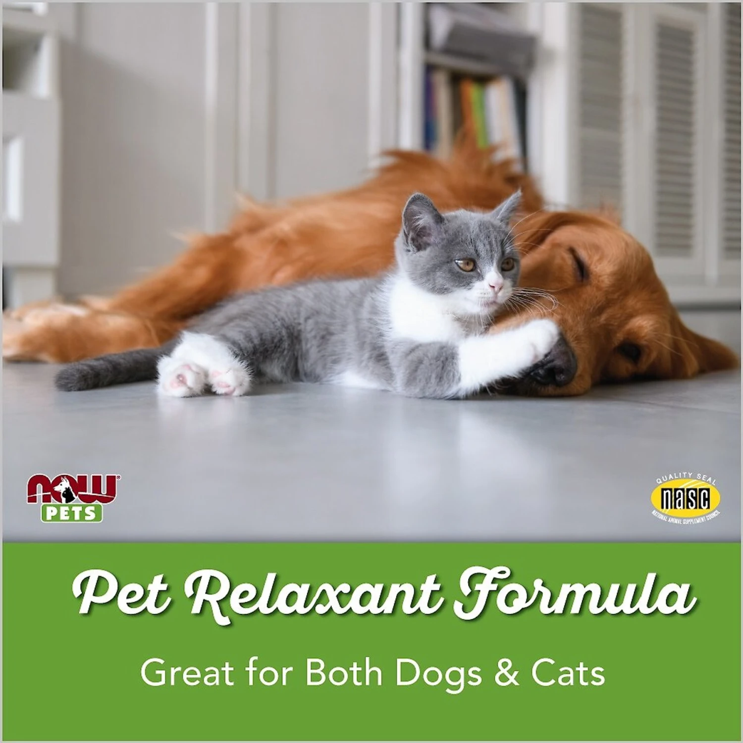 NOW Pets Pet Relaxant Dog & Cat Supplement 3 NOW Pets Pet Relaxant Dog & Cat Supplement - Image 3