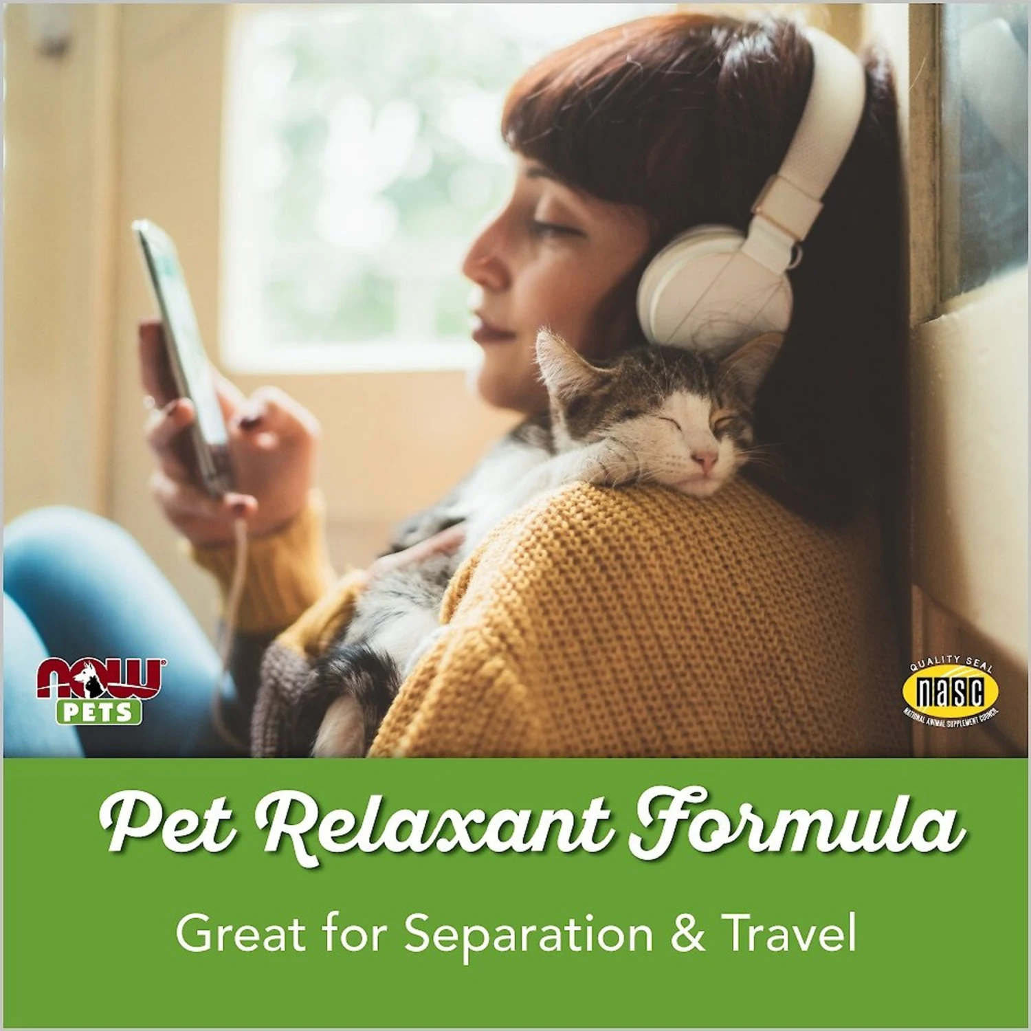 NOW Pets Pet Relaxant Dog & Cat Supplement 4 NOW Pets Pet Relaxant Dog & Cat Supplement - Image 4