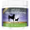 Ample Nutrition High Potency Daily Digestive Enzymes Dog & Cat Supplement, 7.05-oz Jar