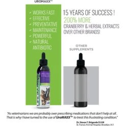 Animal Nutritional Products UroMAXX Urinary, Kidney & Bladder Dog & Cat Supplement, 6-oz Bottle 12 Animal Nutritional Products UroMAXX Urinary, Kidney & Bladder Dog & Cat Supplement, 6-oz Bottle -Pet Wellness 140797 PT3. AC SS1800 V1657655538