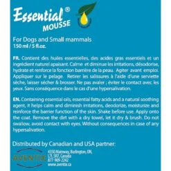 Dermoscent Essential Mousse Rinse-Free Dog Cleanser, 5-oz Bottle -Pet Wellness 140845 PT2. AC SS1800 V1513888083