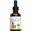 Pet Wellbeing Throat Gold Bacon Flavored Liquid Respiratory Supplement For Dogs & Cats