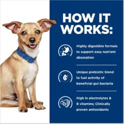 Hill's Prescription Diet I/d Digestive Care Small Bites Chicken Flavor Dry Adult & Puppy Dog Food -Pet Wellness 141044 PT5. AC SS1800 V1687982888